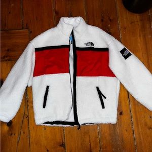 The North Face White Label Collection Fleece Jacket. Size XL NWT